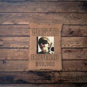 WANTED Poster In The Hoop Machine Embroidery Design
