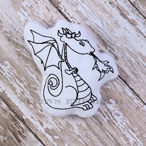 Fire Breathing Dragon In The Hoop Doodle-It  Machine Embroidery Design