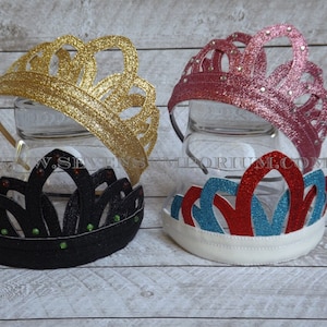 In The Hoop Princess Tiara Crown Machine Embroidery Design image 2