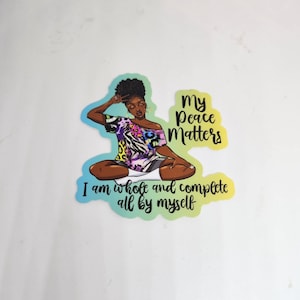 My Peace Matters Sticker