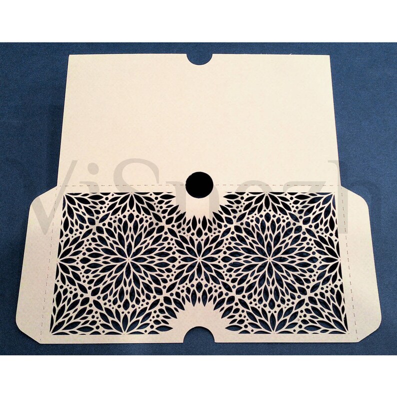 Laser cut Envelope Template. Envelope for Wedding invitation Etsy