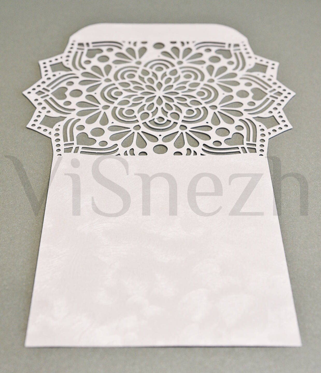 Laser cut Envelope Template. Envelope for Wedding invitation | Etsy