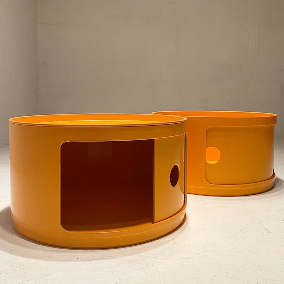 非常に珍しい、アンナ・カステッリによるカルテル社製の大型オレンジ