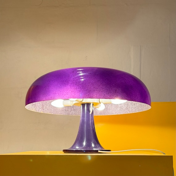Collectible Purple Nesso Table Lamp – Giancarlo Mattioli for