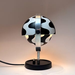 Space Age &#39;Moonlight&#39; Table Lamp – Buch & Jørgensen, Denmark, 1963 – Vintage Scandinavian Design