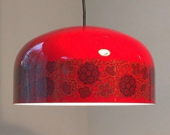 1970s ceiling light by Fog & Mørup in collarboration with finnish Arabia.