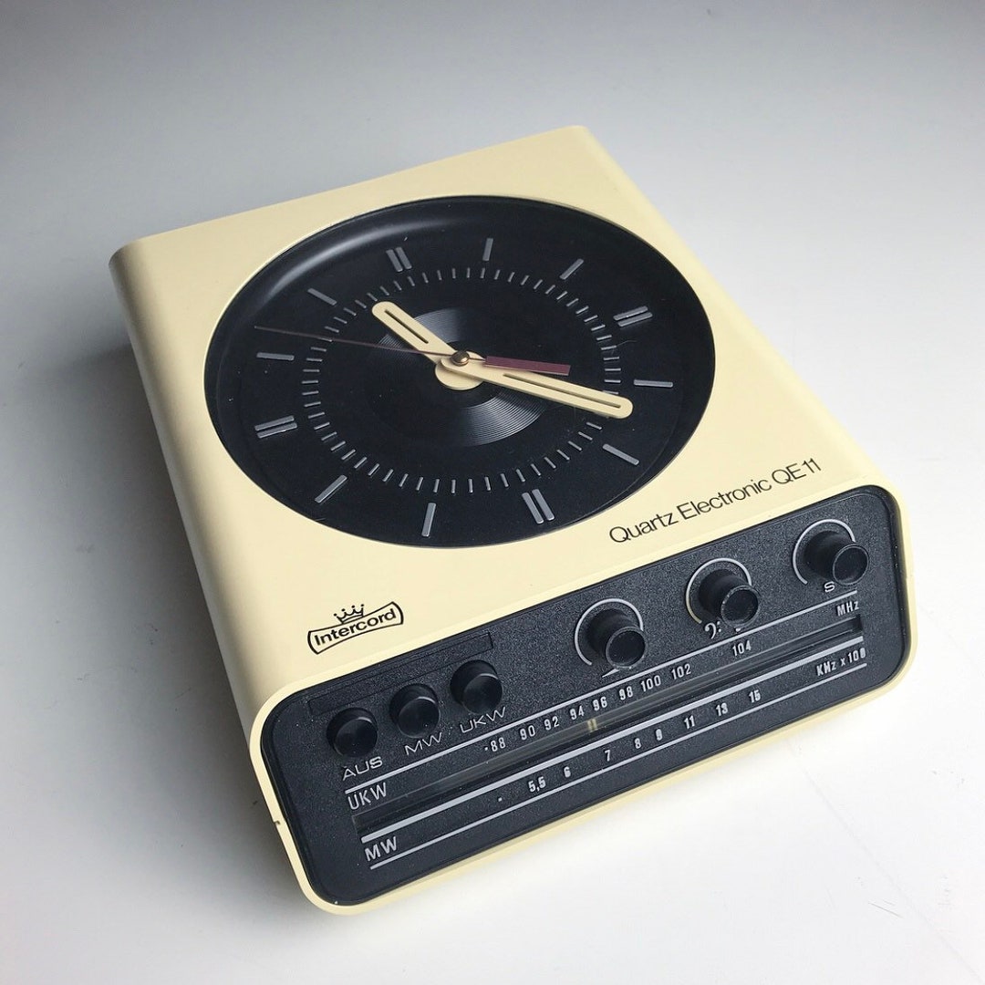 Leegte blik Rafflesia Arnoldi Special Radio Clock Made by Intercord Germany 1970s. - Etsy