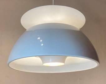 Vintage ceiling lamp Jutlandia by Holmegaard, Denmark 1975.