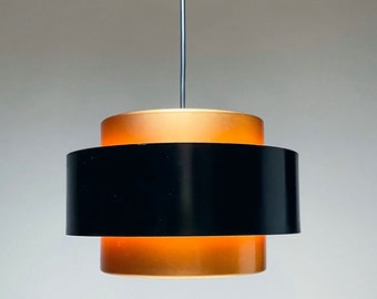 Danish Juno Copper Ceiling Light by Jo Hammerborg for Fog & Morup, 1966 – Midcentury Modern Pendant Lamp