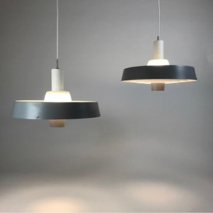 Vintage Ceiling Light Set of Two by Gunnar Jensen and Finn Monies for Louis Poulsen, Denmark, 1964 – Classic Danish Midcentury Lighting