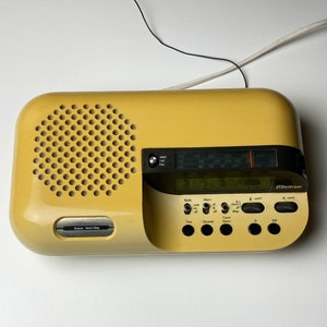 Vintage Space Age Design Weltron Alarm Clock Radio, Made in Japan 1970s image 3