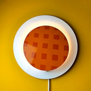 Vintage Space Age Wall Lamp – Retro Mid-Century Modern Lighting, Denmark 1970s