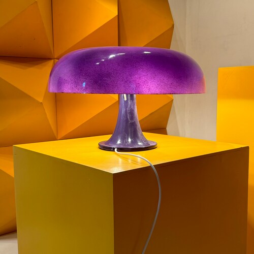 Vintage Purple Nesso Table Lamp – Giancarlo Mattioli Artemide