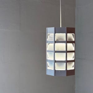 Original Poul Gernes &#39;Lyskurv&#39; Ceiling Light – Louis Poulsen, Denmark, 1967 – Vintage Danish Design