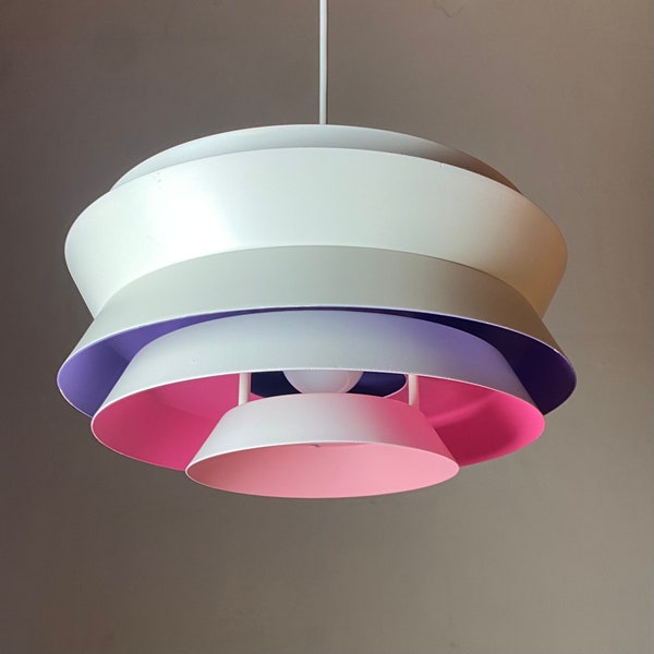 Unique Carl Thore ceiling lamp by Granhaga, Sweden 1960s.