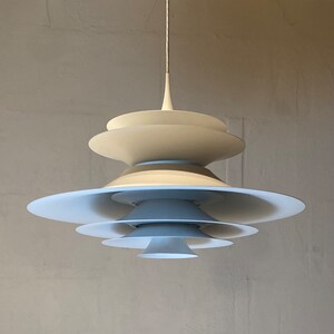 Giant classic danish Radius ceiling light by Erik Balslev for Fog & Morup image 10