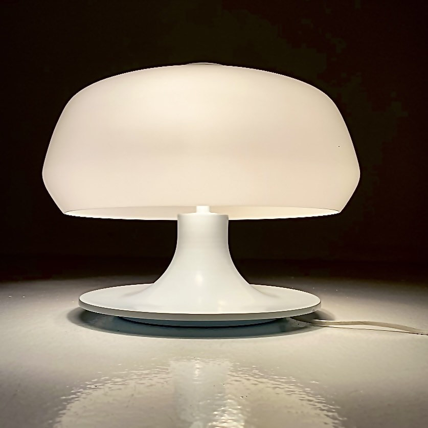 Vintage Classic Mushroom Table Lamp by Miguel Mila for Tramo, Spain, 1970s – Retro Table Lamp