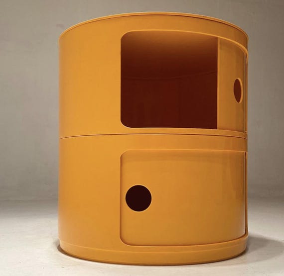 美品Kartell コンポニビリ　正規品Italy Anna Castelli Kartell Componibili COMPONIBILI CLASSIC WHITE | Kartell