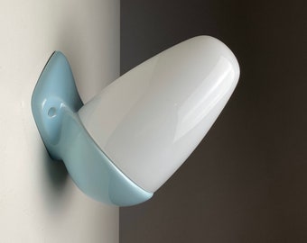 Zeldzame porseleinen wandlamp van Sigvard Bernadotte voor IFÖ, Zweden 1960s – Scandinavisch minimalistisch design