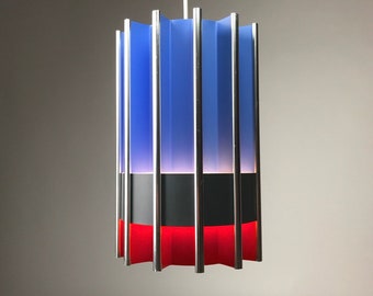 Ceiling light by Bent Karlby for LYFA, Denmark 1970s.