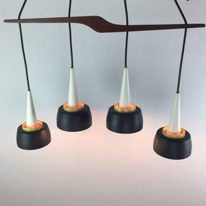Chandelier by Danish Voss Belysning, Late 1950s – Vintage Scandinavian Lighting