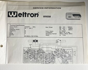 Weltron TM-24 コンピュータークロックラジオ② Weltron TM-24 コンピュータークロックラジオ②