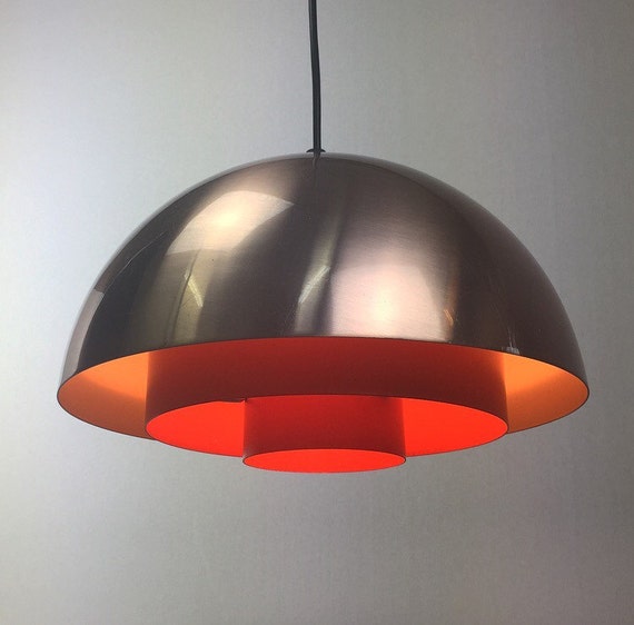 Beautiful Milieu Ceiling Light By Jo Hammerborg Mid Century Etsy