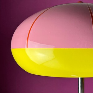 Unique space age table lamp 1970s. image 5