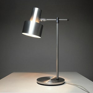Vintage Classic Table Lamp &quot;Lento&quot; by Jo Hammerborg for Fog & Morup, Denmark, 1969 – Midcentury Modern Lighting