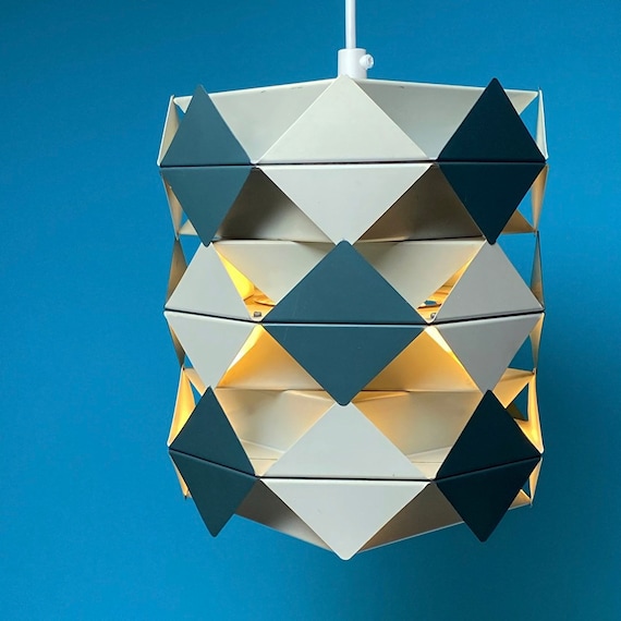 ヴィンテージ シーリング ライト ジオメトリック モノクローム BiTo