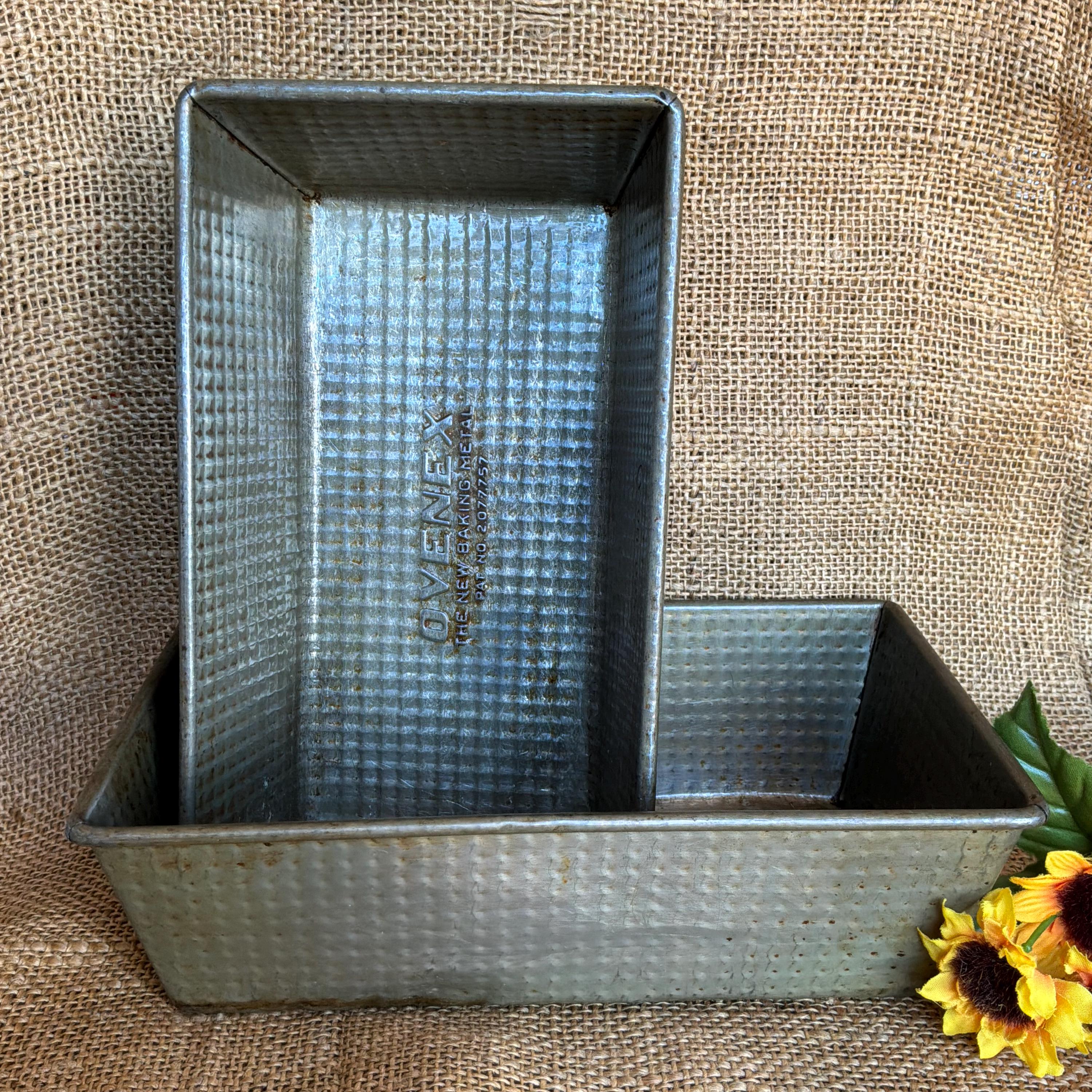 アメリカ製 EKCO社 ヴィンテージ モールド 焼き型 インダストリアル Vintage Ekco Loaf Pans - Etsy