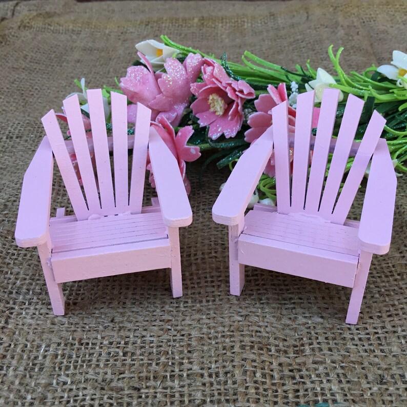 dollhouse adirondack chairs
