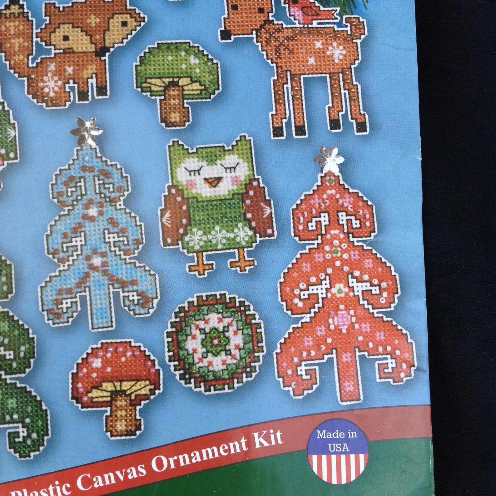 Woodland Ornament Set Design Work Crafts 1694 14 Count Etsy