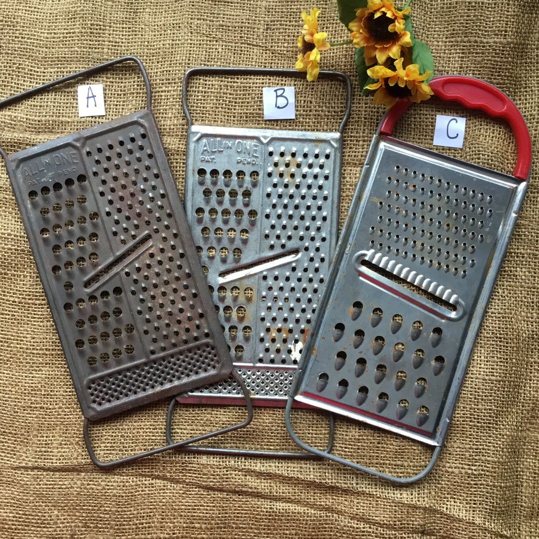 Choose One Allinone Cheese Graters Altered Art Mixed Etsy
