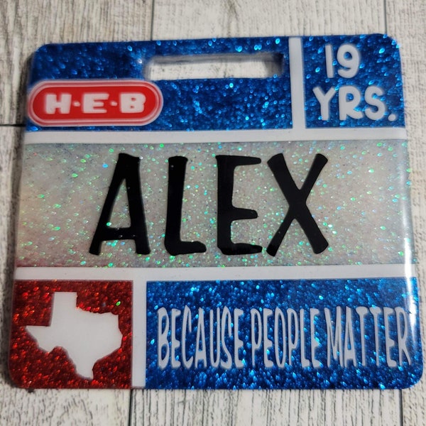 HEB NAME BADGES