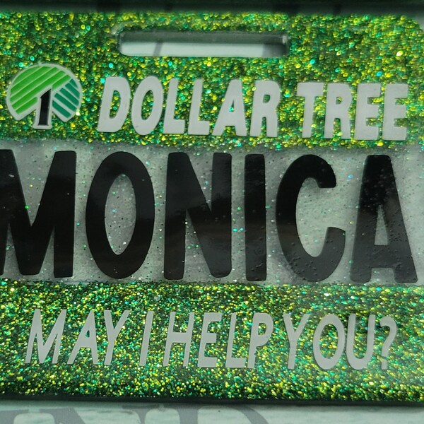 Dollar Tree Name Badge Etsy