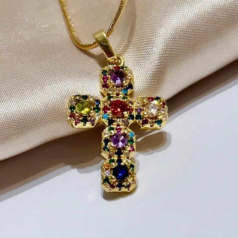 Cross Necklace Women - Etsy