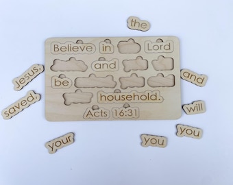 Scripture Memory Puzzle
