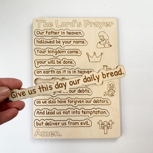 Christian Wooden Toys Etsy