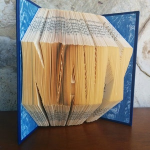 NAVY - Folded Book Art -Fully Customizable, Military, Naval