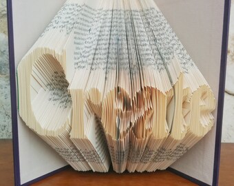 Create - Folded Book Art - Fully Customizable, maker, artist, creator