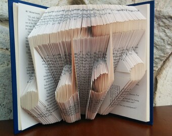 Music Notes - Folded Book Art - Fully Customizable, music teacher musical