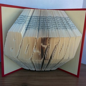 Boston College- Folded Book Art - Fully Customizable, University gift