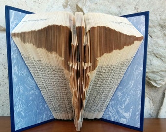 Medicine symbol - Folded Book Art - Fully Customizable, medical, doctor, nurse