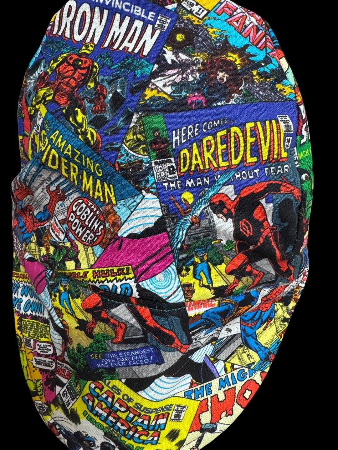 Comic Book Welding Cap, 100% Cotton - Etsy