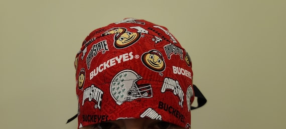Ohio State Buckeyes Bouffant Scrub Cap 
