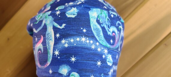 Pretty Mermaids bouffant Details about surgical cap Pretty Mermaids bouffant Details about surgical cap