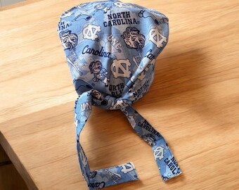 North Carolina Tar Heels Unisex Scrub Cap Made in USA Smoke Free Home