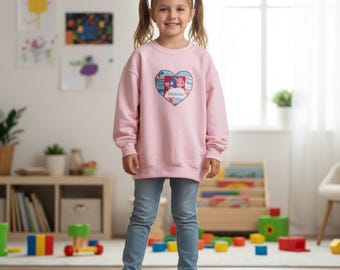 Sudadera rosa para niñas de los Ositos Cariñositos