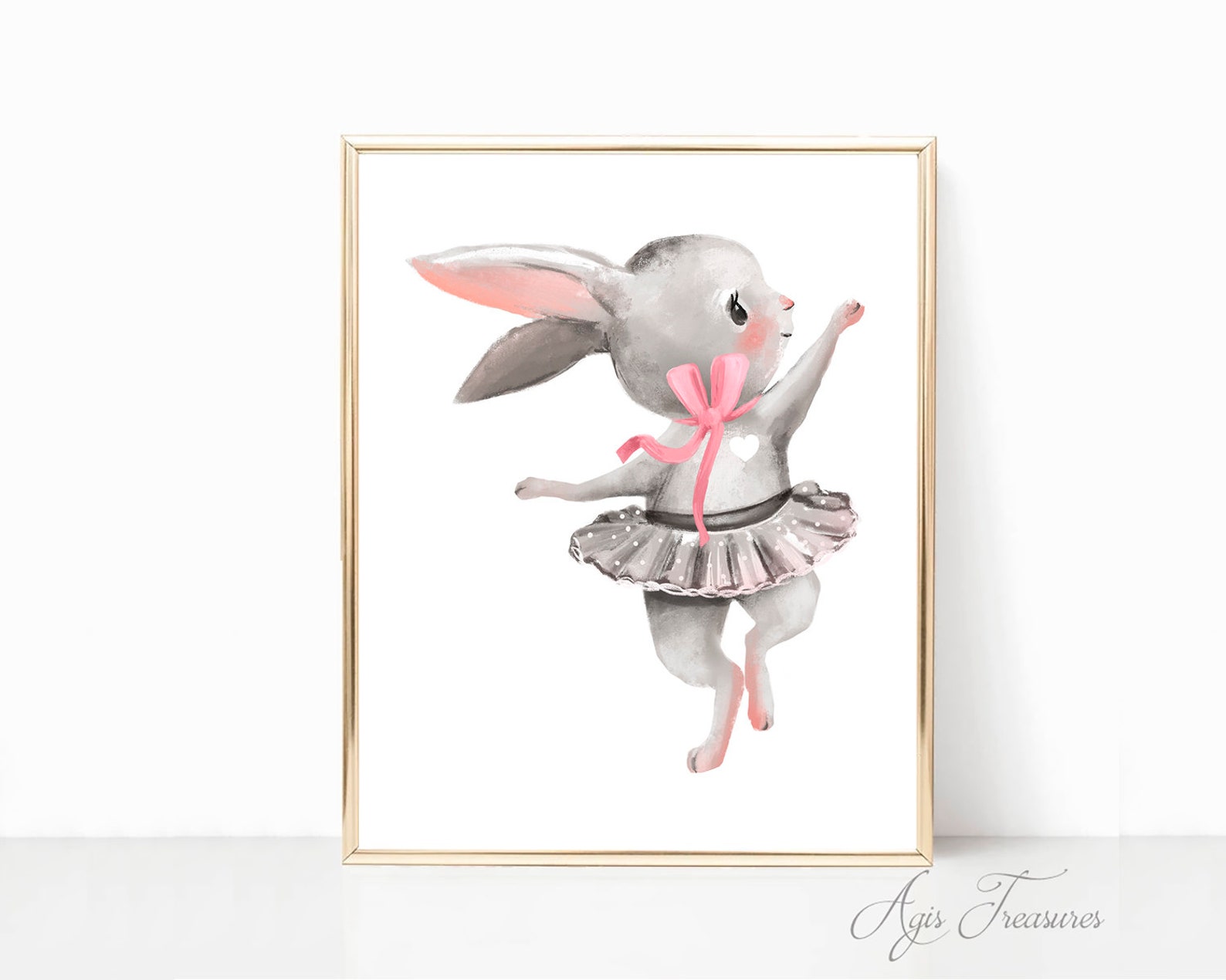baby girl nursery ballet bunny rabbit set, ballet shoes dancing bunny nursery prints, baby shower gift, nursery printable decor,